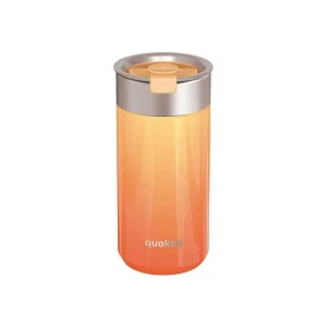 Quokka Boost Ανοξείδωτη Κούπα Θερμός με Σουρωτήρι - Apricot Orange 400ml