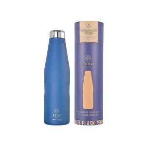 Estia ΘΕΡΜΟΣ TRAVEL FLASK SAVE THE AEGEAN 750ml DENIM BLUE