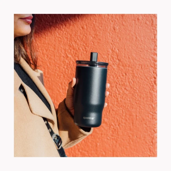 Quokka Mist Ανοξείδωτη Κούπα Θερμός Black 720ml