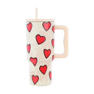 Estia Θερμός Straw Tumbler XL Save The Aegean 900ml Tender Lace