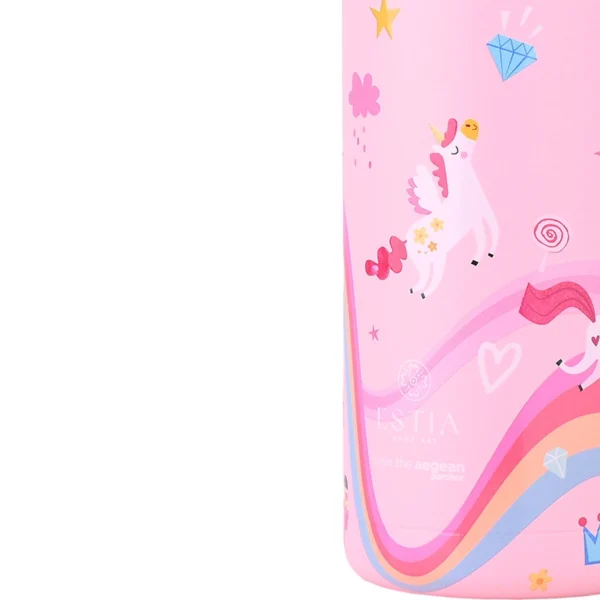 Estia Θερμός Παιδικό Wonder Bottle Save The Aegean 350ml Rainbow Dreams