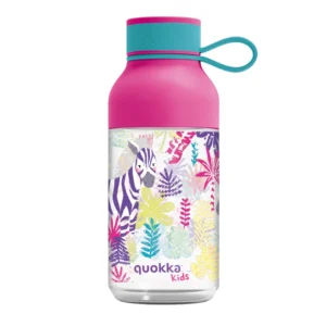 Quokka Παιδικό Μπουκάλι Ice με Λουράκι Zebras 430ml