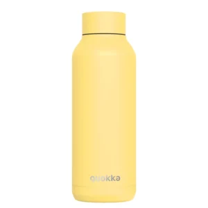 Quokka Solid Ανοξείδωτο Ισοθερμικό Μπουκάλι Light Yellow 510ml