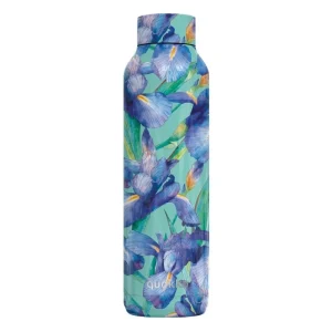 Quokka Ανοξείδωτο Ισοθερμικό Μπουκάλι Blue Irises 630ml