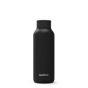 Quokka Solid Ανοξείδωτο Ισοθερμικό Μπουκάλι Jet Black 510ml