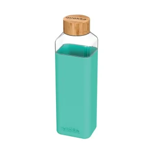Quokka Storm Γυάλινο Μπουκάλι Teal 700ml